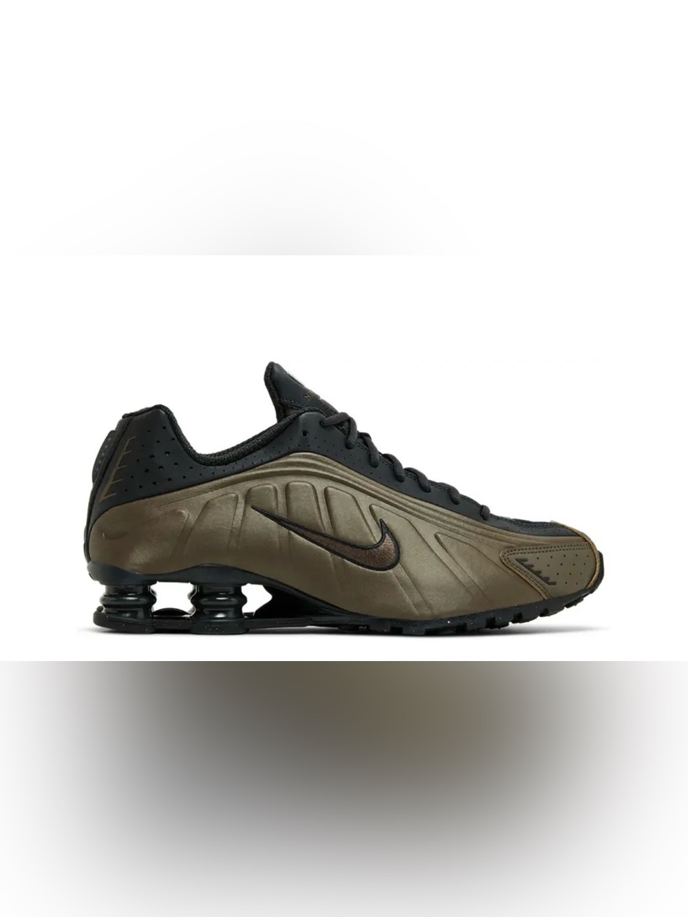 Nike Shox Athletic Sneakers in Brown and Black  size 9 women’s display item NEW